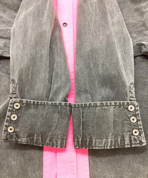 Wrangler（ラングラー）Wrangler (ラングラー) デニムシャツ ピンク×ブラック サイズ:Lの古着・服飾アイテム