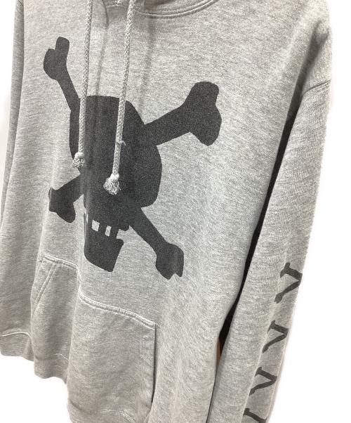 stussy（ステューシー）stussy (ステューシー) プルオーバーパーカー グレー サイズ:Mの古着・服飾アイテム