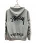 stussy (ステューシー) プルオーバーパーカー グレー サイズ:M：11000円