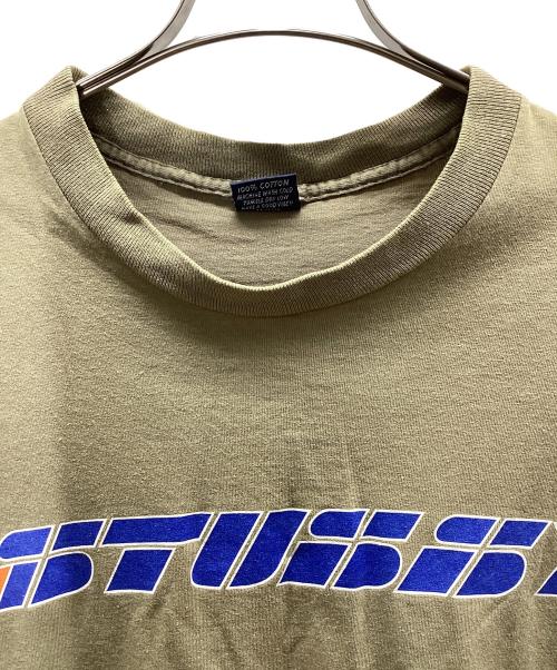 stussy（ステューシー）stussy (ステューシー) 半袖カットソー ベージュ サイズ:XXLの古着・服飾アイテム