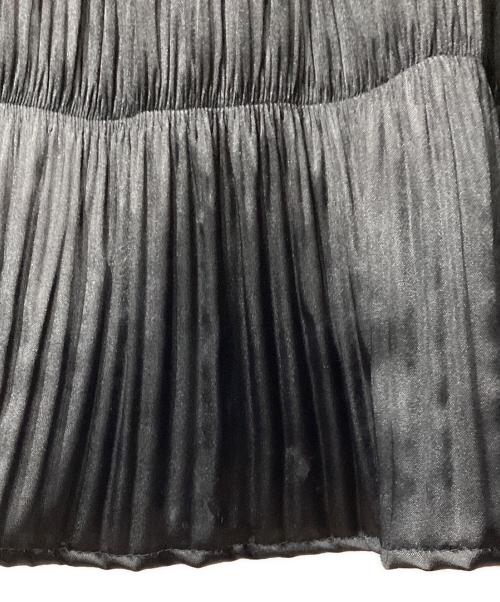 Pinky & Dianne（ピンキーアンドダイアン）Pinky & Dianne (ピンキーアンドダイアン) ティアードロングスカート ブラック サイズ:36の古着・服飾アイテム