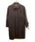 MARGARET HOWELL（マーガレットハウエル）の古着「ウールコート/ステンカラーコート」｜ブラウン