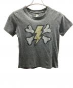 UNDERCOVERアンダーカバー）の古着「半袖カットソー　CHAOTIC MIND　　2001SS」｜グレー