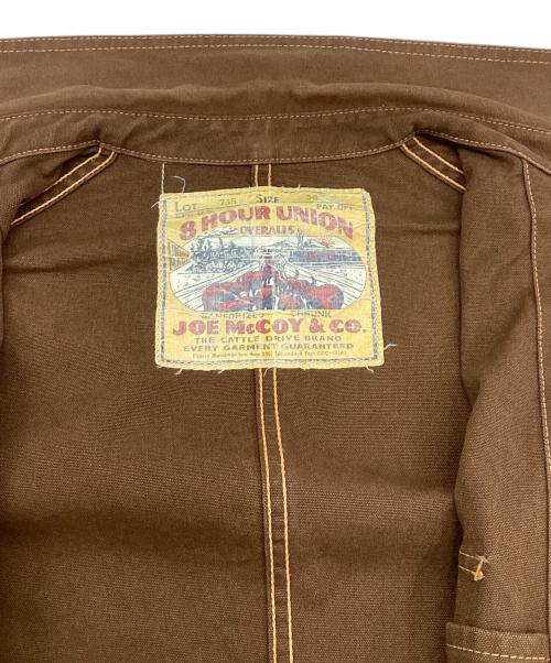 Joe McCOY（ジョーマッコイ）Joe McCOY (ジョーマッコイ) ダックジャケット ブラウン サイズ:38の古着・服飾アイテム