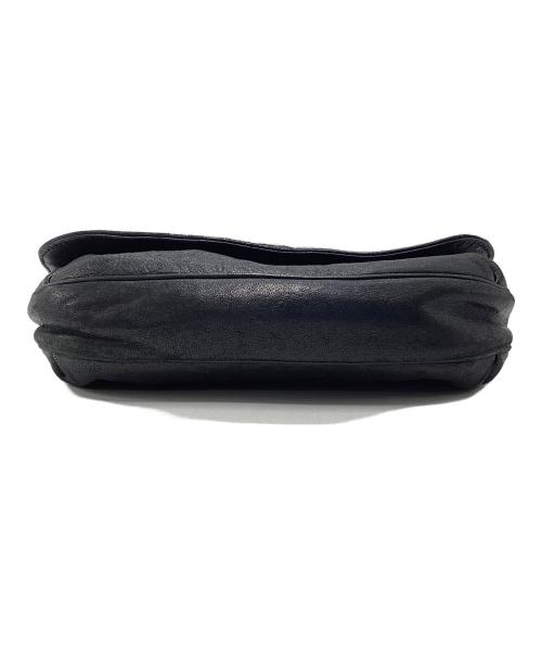 JIMMY CHOO（ジミーチュウ）JIMMY CHOO (ジミーチュウ) ゾディアック ショルダーバッグ ブラックの古着・服飾アイテム