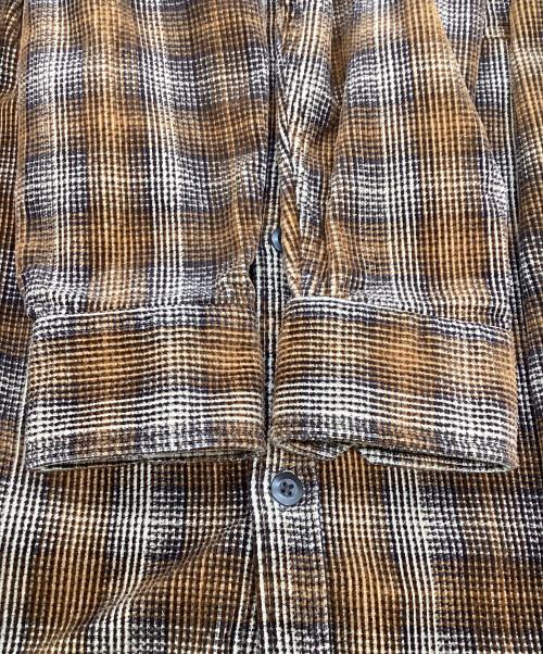 CarHartt（カーハート）CarHartt (カーハート) L/S Flint Shirt 長袖シャツ ブラウン サイズ:XLの古着・服飾アイテム