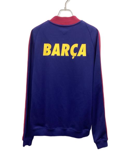 NIKE（ナイキ）NIKE (ナイキ) FCバルセロナ (エフシーバルセロナ) トラックジャケット レッド×ネイビー サイズ:Mの古着・服飾アイテム