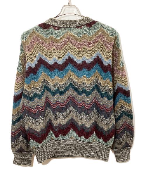 MISSONI UOMO（ミッソーニウオモ）MISSONI UOMO (ミッソーニウオモ) 厚手ニット マルチカラー サイズ:Ｌの古着・服飾アイテム