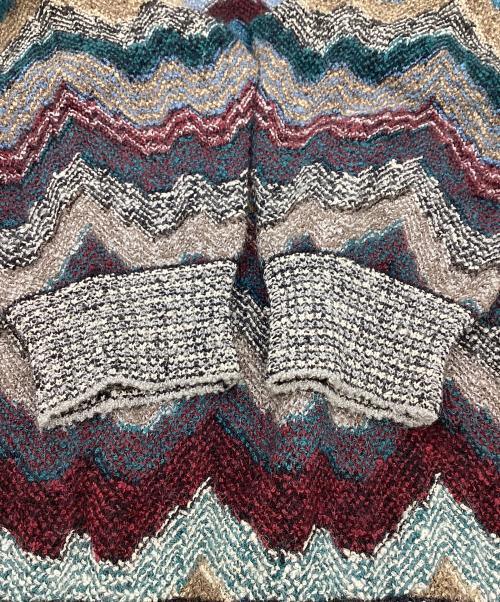 MISSONI UOMO（ミッソーニウオモ）MISSONI UOMO (ミッソーニウオモ) 厚手ニット マルチカラー サイズ:Ｌの古着・服飾アイテム