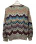 MISSONI UOMO (ミッソーニウオモ) 厚手ニット マルチカラー サイズ:Ｌ：8000円