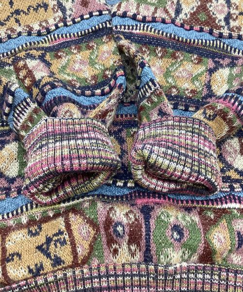 missoni（ミッソーニ）MISSONI (ミッソーニ) 厚手ニット マルチカラー サイズ:42の古着・服飾アイテム