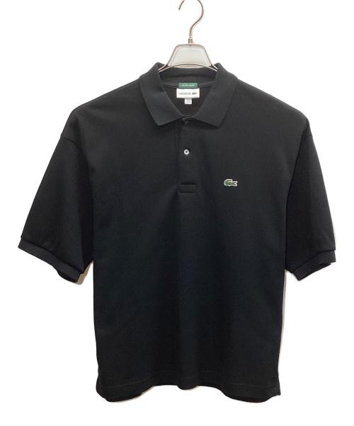 LACOSTE（ラコステ）LACOSTE (ラコステ) ポロシャツ ブラック サイズ:XXLの古着・服飾アイテム