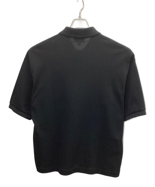 LACOSTE（ラコステ）LACOSTE (ラコステ) ポロシャツ ブラック サイズ:XXLの古着・服飾アイテム