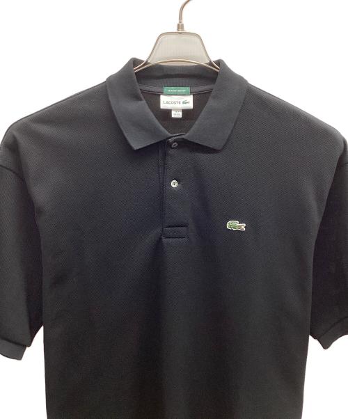 LACOSTE（ラコステ）LACOSTE (ラコステ) ポロシャツ ブラック サイズ:XXLの古着・服飾アイテム