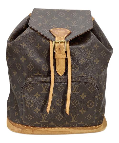 LOUIS VUITTON（ルイ ヴィトン）LOUIS VUITTON (ルイ ヴィトン) ルイヴィトン　モノグラム　モンスリGM ブラウンの古着・服飾アイテム