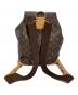 LOUIS VUITTON (ルイ ヴィトン) ルイヴィトン　モノグラム　モンスリGM ブラウン：60000円
