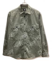 PAUL SMITH（ポールスミス）の古着「SUGIDOE カジュアルシャツ」｜オリーブ