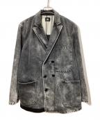 PAUL SMITHポールスミス）の古着「デニムジャケット」｜グレー