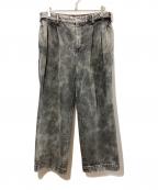 PAUL SMITHポールスミス）の古着「デニムパンツ」｜グレー