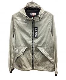 Aape BY A BATHING APE（エーエイプ バイ アベイシングエイプ）の古着「ナイロンジャケット」｜ベージュ