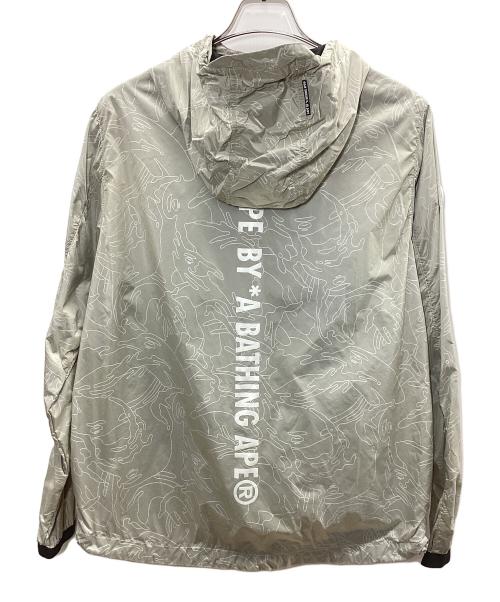 Aape BY A BATHING APE（エーエイプ バイ アベイシングエイプ）Aape BY A BATHING APE (エーエイプ バイ アベイシングエイプ) ナイロンジャケット ベージュ サイズ:Lの古着・服飾アイテム