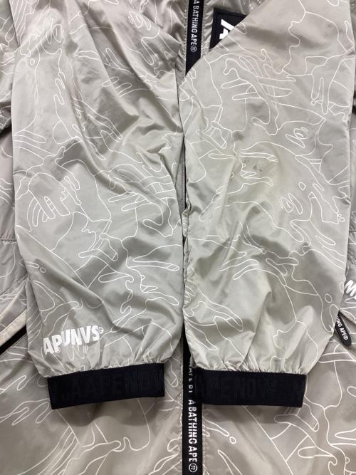 Aape BY A BATHING APE（エーエイプ バイ アベイシングエイプ）Aape BY A BATHING APE (エーエイプ バイ アベイシングエイプ) ナイロンジャケット ベージュ サイズ:Lの古着・服飾アイテム