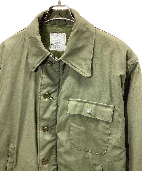 US ARMY（ユーエスアーミー）US ARMY (ユーエスアーミー) デッキジャケッ オリーブ サイズ:Lの古着・服飾アイテム