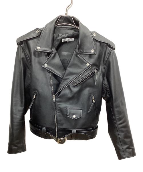 MOLAWZ（モローズ）MOLAWZ (モローズ) ライダースジャケット ブラック サイズ:Lの古着・服飾アイテム