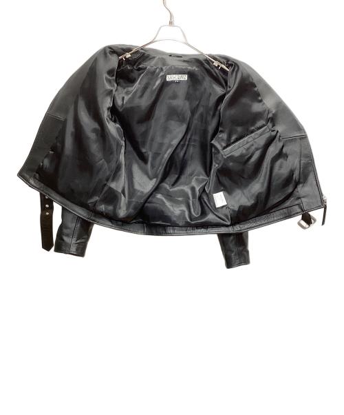 MOLAWZ（モローズ）MOLAWZ (モローズ) ライダースジャケット ブラック サイズ:Lの古着・服飾アイテム