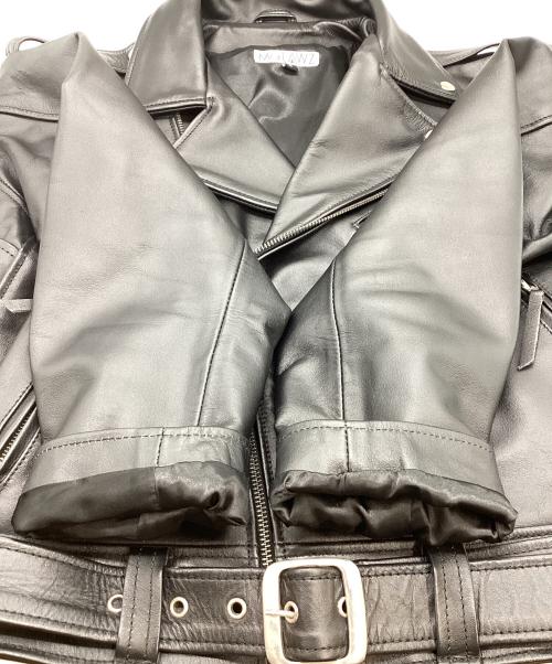 MOLAWZ（モローズ）MOLAWZ (モローズ) ライダースジャケット ブラック サイズ:Lの古着・服飾アイテム