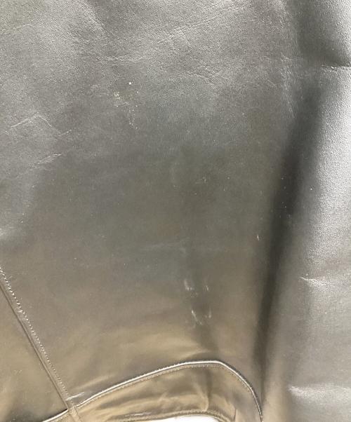 MOLAWZ（モローズ）MOLAWZ (モローズ) ライダースジャケット ブラック サイズ:Lの古着・服飾アイテム