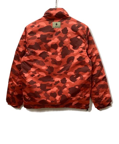 A BATHING APE（ア ベイシング エイプ）A BATHING APE (ア ベイシング エイプ) ダウンジャケット レッド サイズ:Lの古着・服飾アイテム