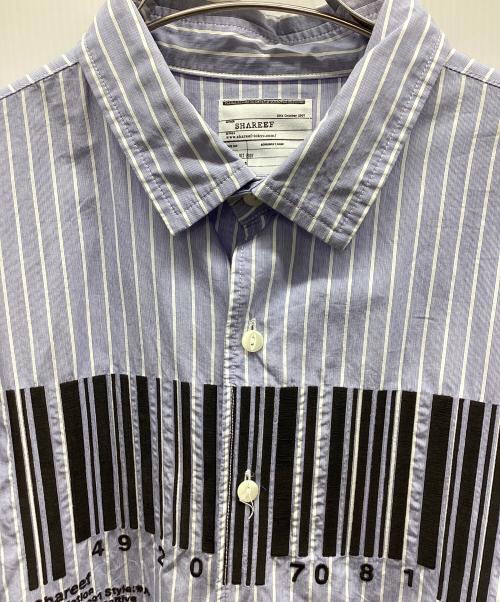 SHAREEF（シャリーフ）SHAREEF (シャリーフ) 長袖シャツ ブルー サイズ:1の古着・服飾アイテム