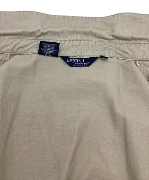 POLO RALPH LAUREN（ポロ・ラルフローレン）POLO RALPH LAUREN (ポロ・ラルフローレン) スイングトップ ベージュ サイズ:Lの古着・服飾アイテム
