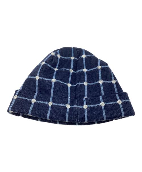 Dime（ダイム）Dime (ダイム) ニット帽 ネイビーの古着・服飾アイテム