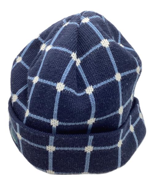 Dime（ダイム）Dime (ダイム) ニット帽 ネイビーの古着・服飾アイテム