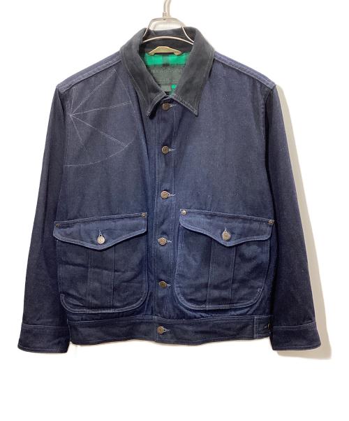 FILSON GARMENT（フィルソン ガーメント）FILSON GARMENT (フィルソン ガーメント) オイルドデニムジャケット インディゴ サイズ:Mの古着・服飾アイテム