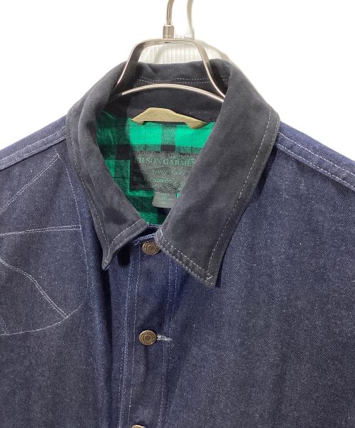 FILSON GARMENT（フィルソン ガーメント）FILSON GARMENT (フィルソン ガーメント) オイルドデニムジャケット インディゴ サイズ:Mの古着・服飾アイテム