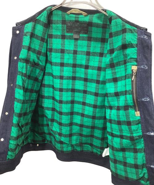 FILSON GARMENT（フィルソン ガーメント）FILSON GARMENT (フィルソン ガーメント) オイルドデニムジャケット インディゴ サイズ:Mの古着・服飾アイテム