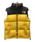 THE NORTH FACE（ザ ノース フェイス）の古着「ヌプシベスト」｜ブラック×イエロー