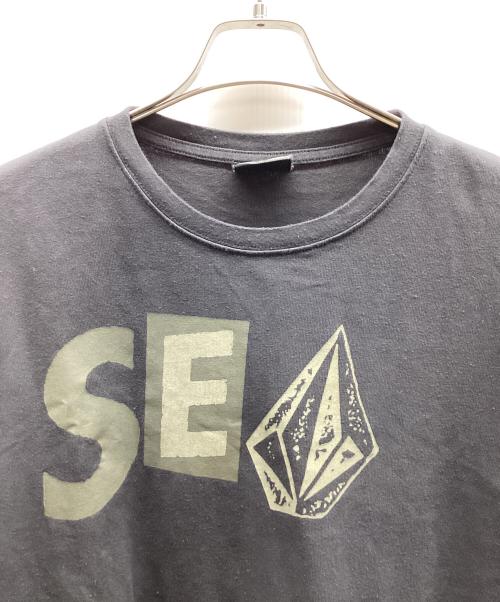 WIND AND SEA（ウィンダンシー）WIND AND SEA (ウィンダンシー) VOLCOM (ボルコム) 半袖カットソー グレー サイズ:不明の古着・服飾アイテム