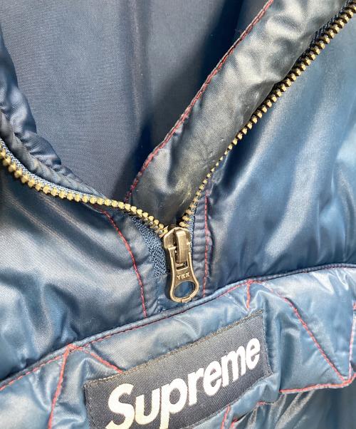 SUPREME（シュプリーム）SUPREME (シュプリーム) Contrast Stitch Pullover ネイビー サイズ:Mの古着・服飾アイテム