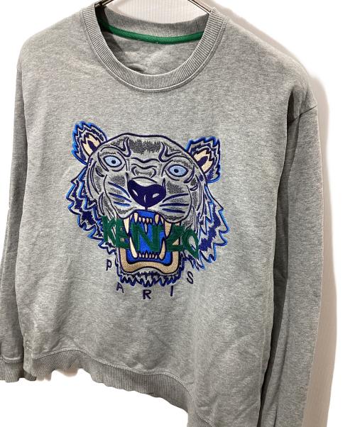 KENZO（ケンゾー）KENZO (ケンゾー) クラシック タイガー スウェットシャツ グレー サイズ:不明の古着・服飾アイテム