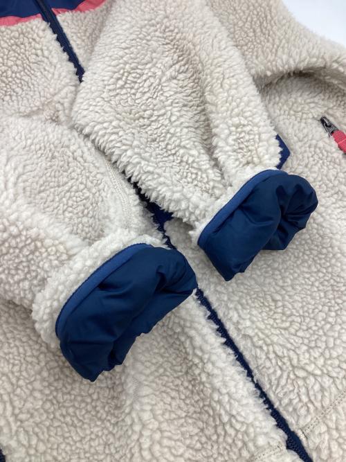 Patagonia（パタゴニア）Patagonia (パタゴニア) Kids Classic Retro-X Jacket ベージュ×ネイビー サイズ:XLの古着・服飾アイテム