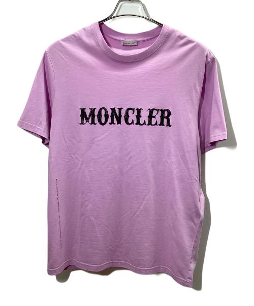 MONCLER GENIUS（モンクレール ジーニアス）MONCLER GENIUS (モンクレール ジーニアス) FRAGMENT DESIGN (フラグメントデザイン) 半袖カットソー パープル サイズ:Mの古着・服飾アイテム