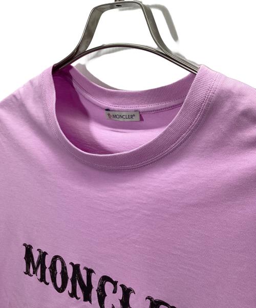 MONCLER GENIUS（モンクレール ジーニアス）MONCLER GENIUS (モンクレール ジーニアス) FRAGMENT DESIGN (フラグメントデザイン) 半袖カットソー パープル サイズ:Mの古着・服飾アイテム