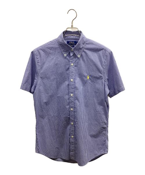 POLO RALPH LAUREN（ポロ・ラルフローレン）POLO RALPH LAUREN (ポロ・ラルフローレン) 半袖シャツ ブルー サイズ:Sの古着・服飾アイテム