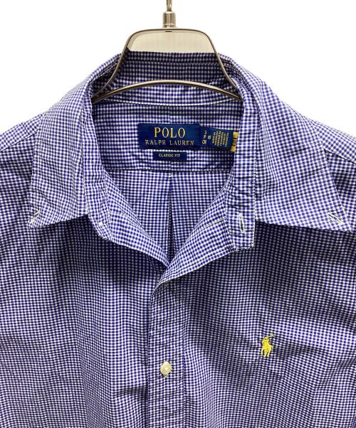 POLO RALPH LAUREN（ポロ・ラルフローレン）POLO RALPH LAUREN (ポロ・ラルフローレン) 半袖シャツ ブルー サイズ:Sの古着・服飾アイテム