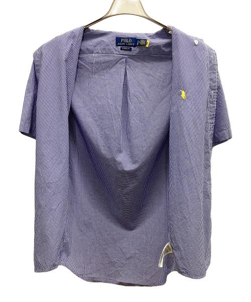 POLO RALPH LAUREN（ポロ・ラルフローレン）POLO RALPH LAUREN (ポロ・ラルフローレン) 半袖シャツ ブルー サイズ:Sの古着・服飾アイテム