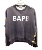 A BATHING APEア ベイシング エイプ）の古着「スウェット」｜ネイビー